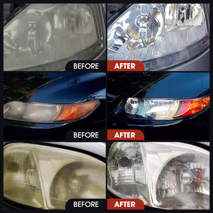 180ml Professional Car Headlight Restorer with Sponge（50% OFF）
